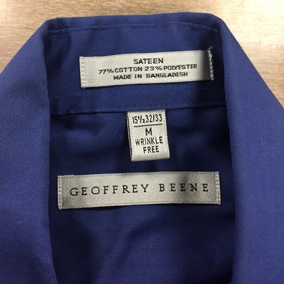 Geoffrey Beene Sateen Shirt - Picture 1 of 3